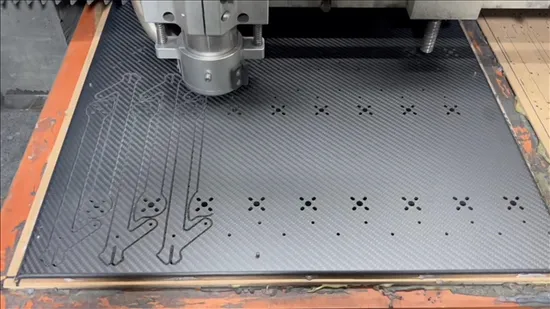 CNC Cutting Sheet Plate for Wholesale Thin Thickness Carbon 0.2mm 0.3mm 0.5mm Carbon Fiber Sheet